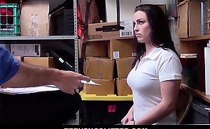 XXX Thick Broad in the beam Ass Legal age teenager Raven Reign Enmeshed Using Fake IDs Fucked Wide of Sheet anchor Officer