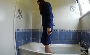 Estate Agent Takes A Dip Really Clothed