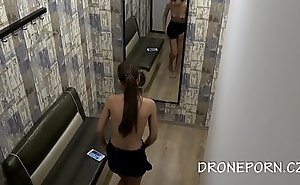 Baby Shiine - Dress room spy cam