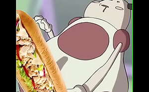 Delia Ketchum and  Mr. Mime eat delicious Subway sandwiches for only $5 from Subway
