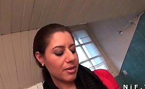 French arab female parent in stockings hard screwed