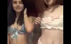 Hot Friends In Bikinis Going Naked On Periscope