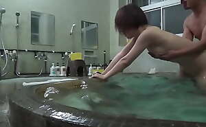 Hot Spring Hotel Deep in the Mountains in the Middle of Nowhere: A Number of Dirty Videos Captured by a Camera in a Mixed Bath Part 2