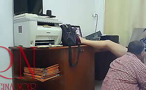 Lady boss and employee Pussy lick Do you want to be my employee? Hidden camera in office 2
