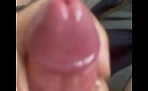 Close up masturbation and cum