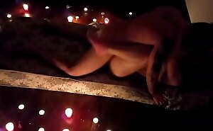 My boyfriend prepares a romantic and very hot night for me !!
