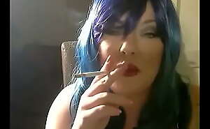 BBW Mistress Tina Snua Smokes 2 120 Cigarettes Tip To Tail