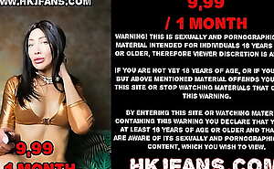 HKJFANS Extreme deep dildo in XO Speculum, anal gape and  prolapse by Hotkinkyjo