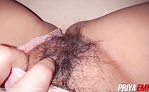 Indian Desi Niece in Panties shows her Hairy Pussy and Big Boobs xxx Homemade Indian Porn XXX Video