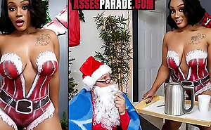 Mimi Curvaceous Her HUGE Ass Fuck Hard on XMAS