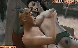 Sims 4. Halloween 2022. Part 1 - Vampire Desires (Horror and Sensual Version)