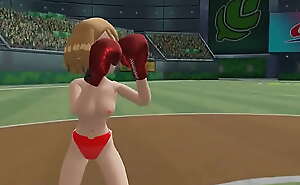 (MMD) Chloe VS Serena Pokemon Boxing Match Catfight