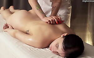 Nina Winslet enjoys her second erotic massage