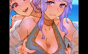 Fire Emblem Hilda assist Marianne (with swimsuit top)