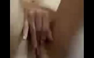My  sexy woman sent a video of her fingering ger hot cunt