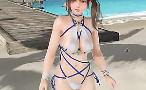 gameplay Misaki chica de Doax avergonzada por su nuevo traje de baño