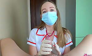 Real nurse knows exactly what you need for relaxing your balls! She suck dick to hard orgasm! Amateur POV blowjob porn! Active by Nata Sweet