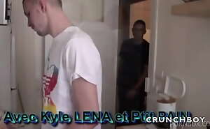 gay fucked by his best friedn in the kitchen