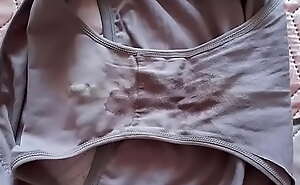 Dirty smelly and wet panties of my stepmom