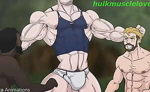 Hulk 2003 Gay Porn - Taka Muscle Growth - Hulk Fetish