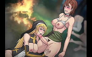 Claire gets throat fucked by new Futa Gender Bender Hentai