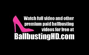 [BallbustingHD porn video ] BALLBUSTING THERAPY wits mistress with BIG Breast AND BIG BUTTS! FEMDOM