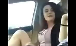 Girl Persuaded To Suck Dick In Car