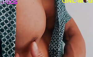 Hot Muscle Asian guy getting nipple played and edged!