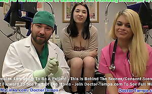 $CLOV - Mina Moon Gets Required Tampa University Entrance Physical By Doctor Tampa and  Destiny Cruz At GirlsGoneGyno porn video 