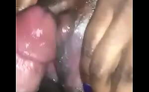 Ugandan black hairy pussy maid fucked by house dad to squirting