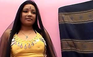 Chubby indian sister in law is doing her first porn casting