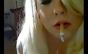 Blonde BBW Tina Snua Tip To Tail Smokes 2 Cork Cigarettes